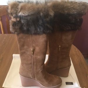 Ugg wedge heel boots